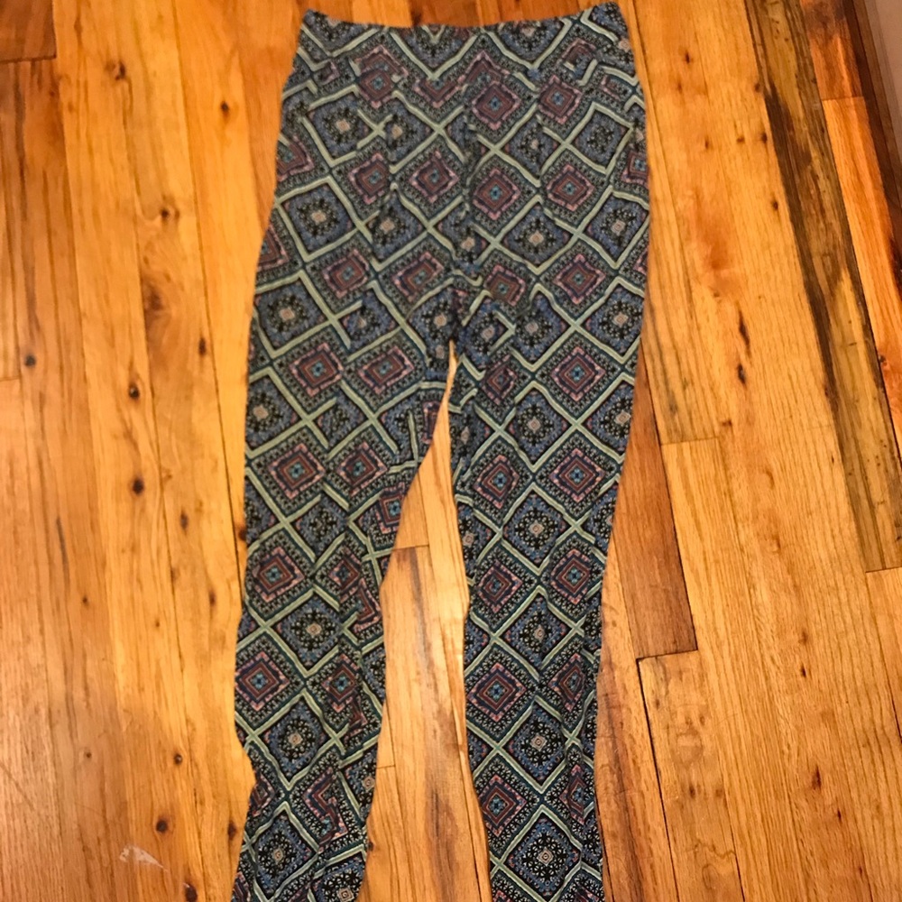 Printed pants
